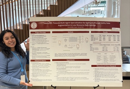 Presenting the SafeSynth poster